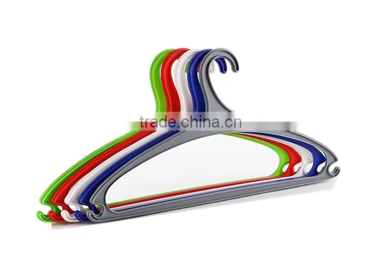Colorful good quality plastic shop clothes hanger stand, coat hanger stand, bedroom clothes hanger stand