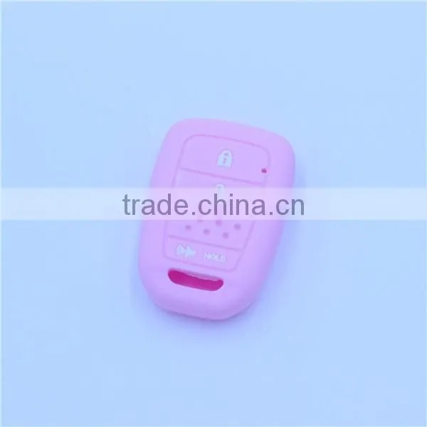 4 buttons silicone car key covers for honda, silicone car key shells for honda