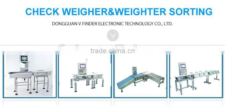 High quality check weigher machine with ejector system