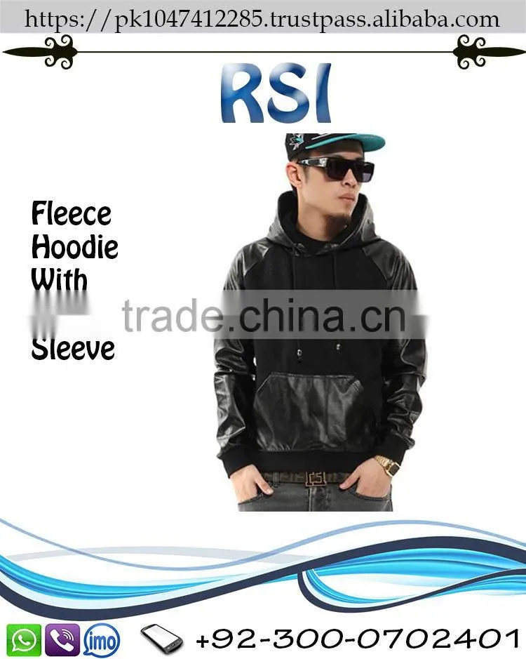 EMBROIDERY AND PRINTING WOMEN'S FLEECE HOODIE