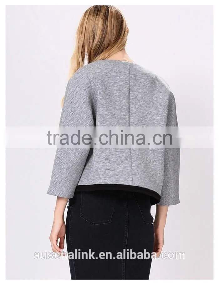 new style autumn women popular fashion fitted softshell jacket