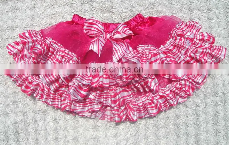 GIRL HOT PINK TANK TOP BABY CUTE LAYER CHIFFON VEST UNDERWAIST