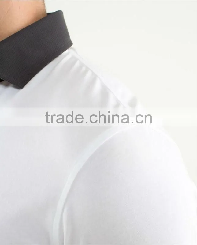 custom design wholesale cotton casual t-shirt/polo shirts for men