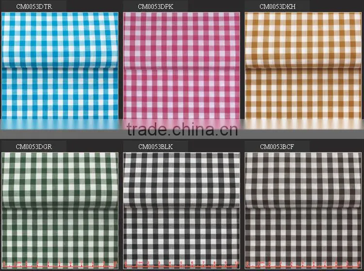 Hot selling fancy plaid design men shirt custom t shirt