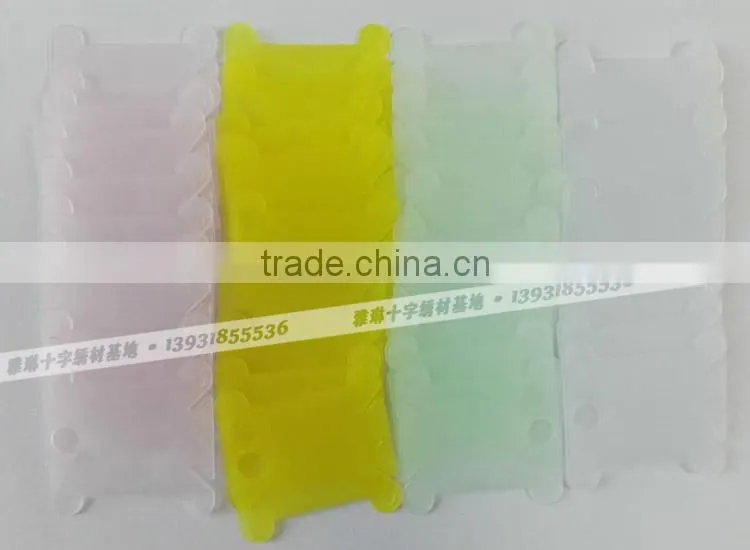Embroidery tools plastic floss bobbins threading board for sewing