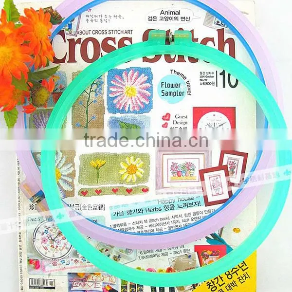 Embroidery hoop multi-purpose adjustable 27 cm diameter multi-color optional sell