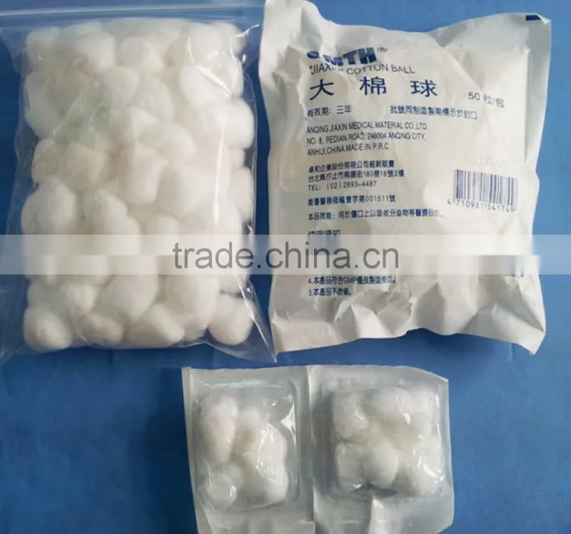 Sterilize cotton ball