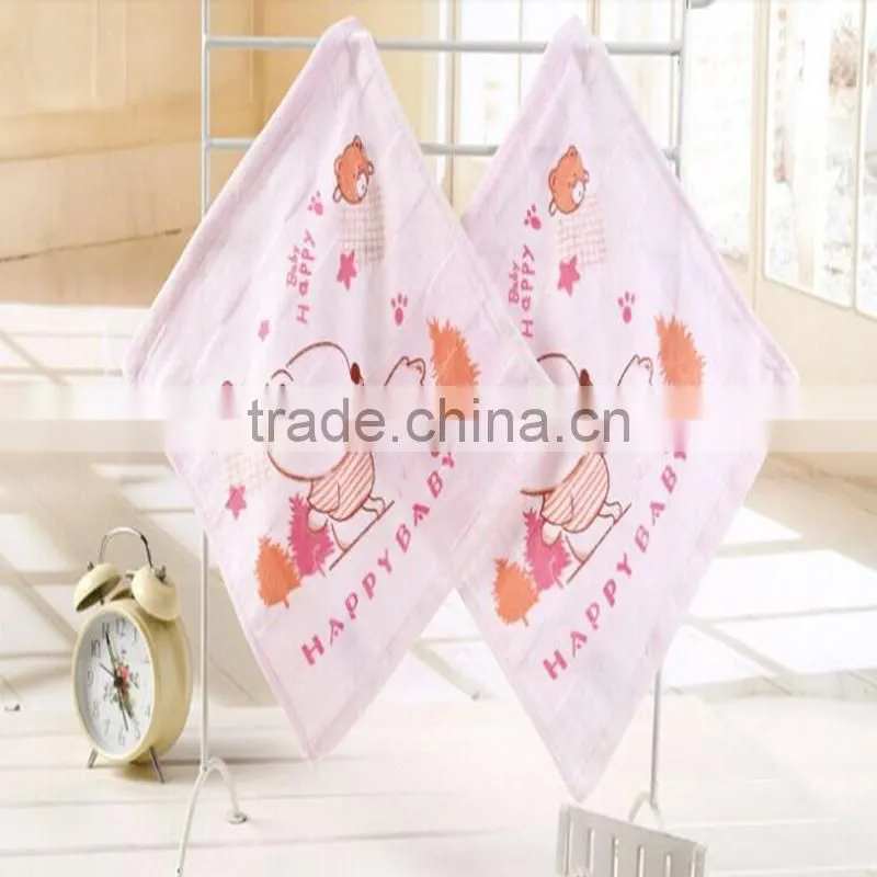 Kids cartoon design hand towels