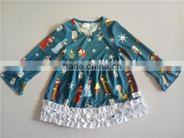 2017 kids clothing spring and summer cute dresses for baby girl dresses easter bunny toddler dresses