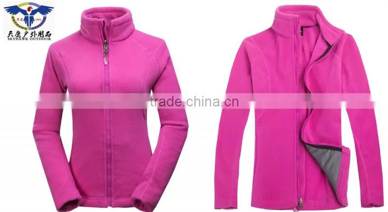 Keep Warm Customized Plain Varsity Women Snow Jacket Wholesale
