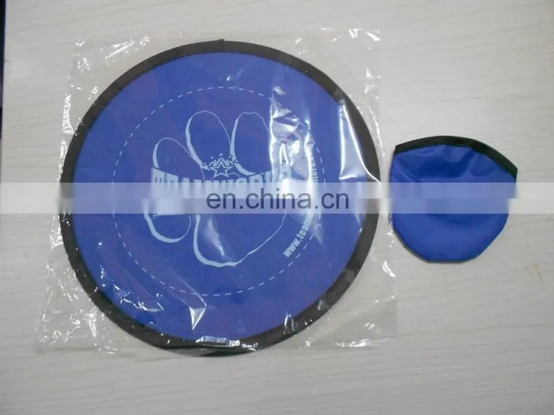 printig custom foldable polyester frisbee