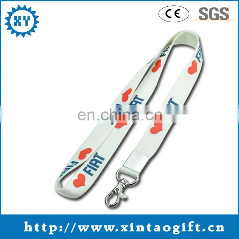2015 Cheap custom design free lanyard keychain