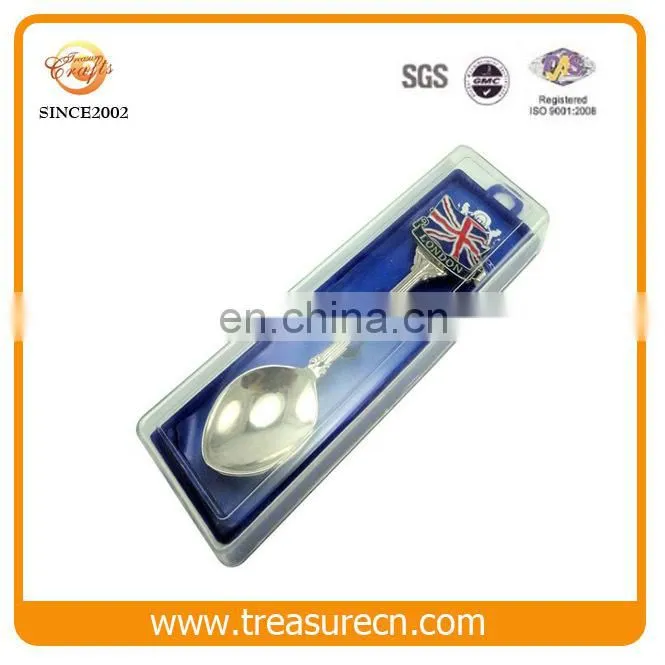Existing Mould!!! Custom Silver Souvenir Metal Spoon For Germany