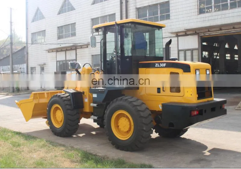 Joystick control ZL30F 3ton wheel loader from china