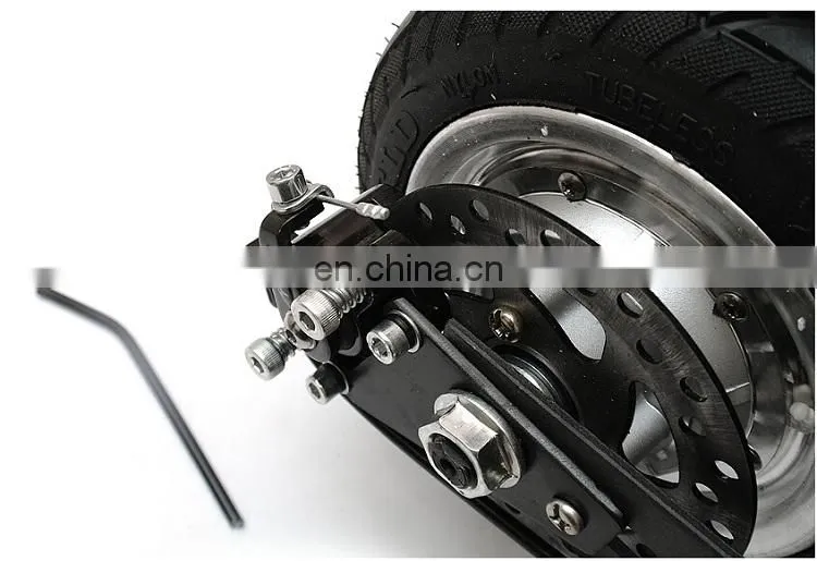 high quality 8" 8 inch 24v 36v 48v hydraulic drive front wheel hub motor