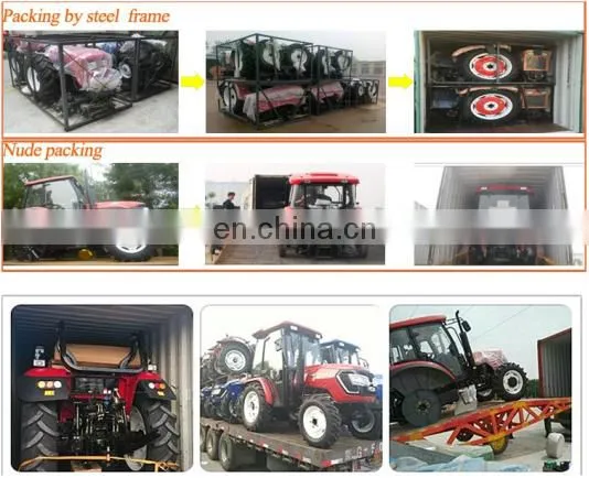 new 904 big farm tractor with disc plough for sales