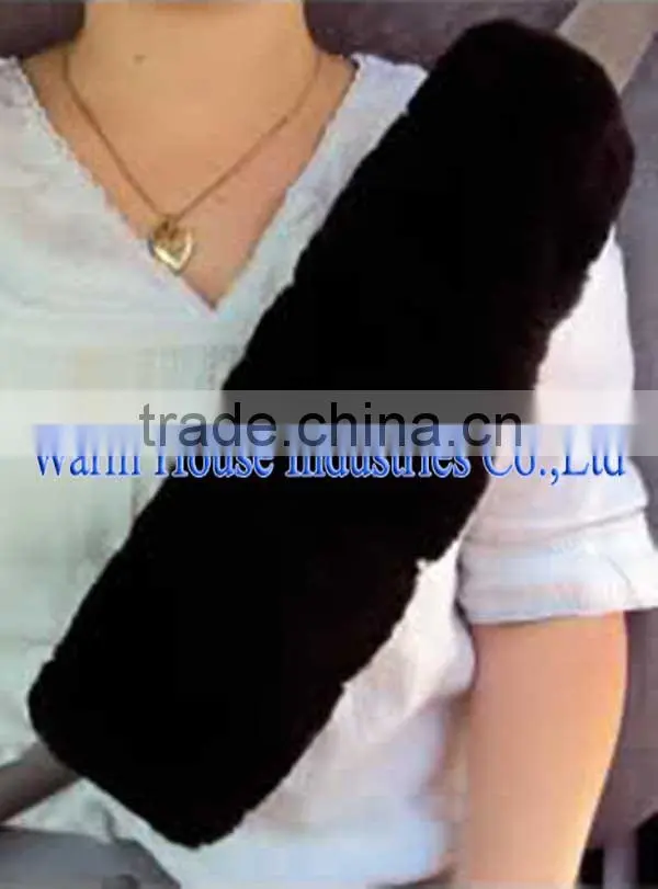 sheard sheepskin seat belt cover