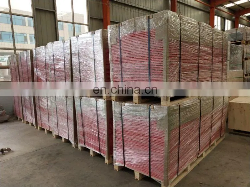 blue construction drilling rig mat HDPE crane mats / HDPE chequer Road Mat