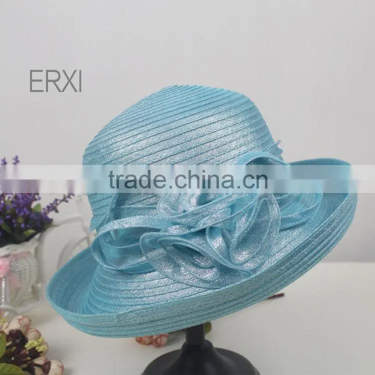 2015 Fashion Style Women's Red Chuch Straw Hat Cheap