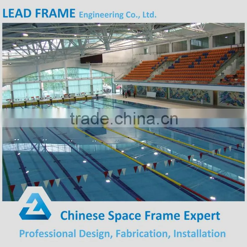 Metal steel space frame swimming pool cover