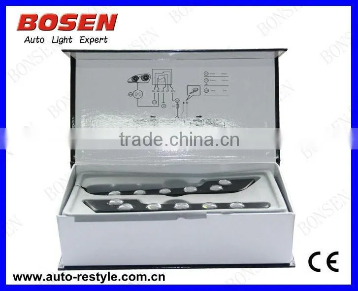 2013 new drl led mercedes with aluminum material