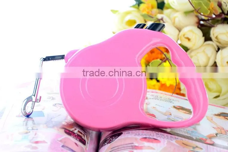 Plastic 3 meter 5 meter automatic retractable dog leash dog accessories