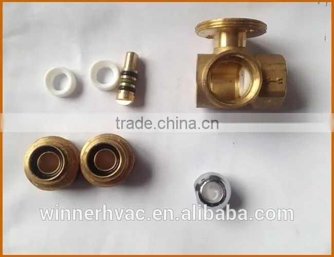 Electric Brass Motorized Modulating Control Valve with Positioner