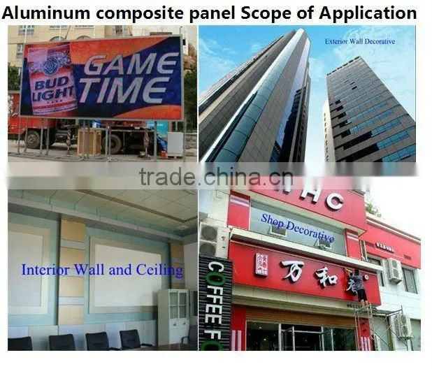 Quality warranty size 3mm 4mm 5mm 6mm acp panel