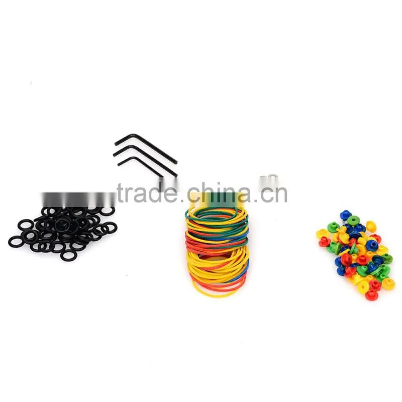 China Factory Price Professional Tattoo Kit 2 x Casting Tattoo Machine + Power Supply + Pedal + Needle + Accessories Bag etc