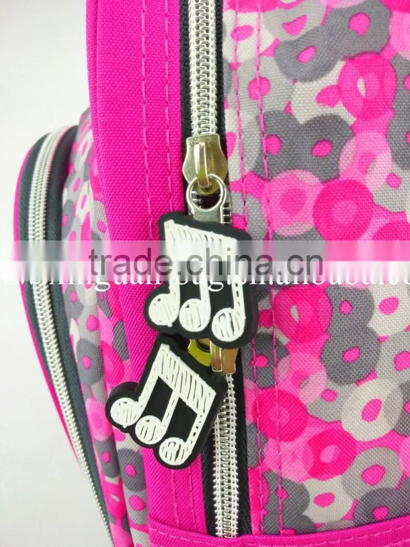 printed polyester girl mini backpack