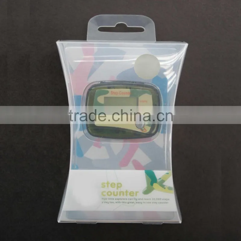 MB58D_BL Blue Colorful promotion Gift plastic ABS Case LCD display pet pedometer
