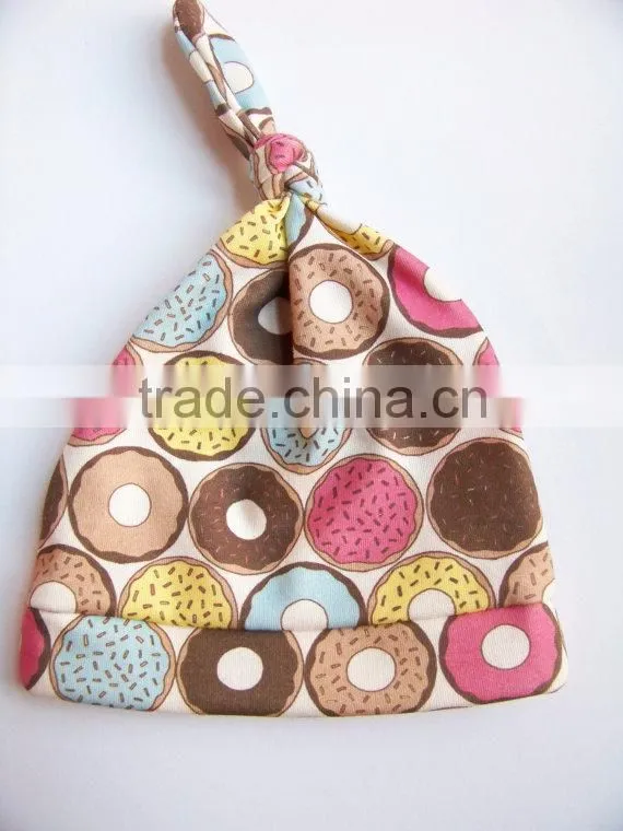 Children Hats Exclusive Custom Ins Hot Sale Baby Autumn & Winter Hats Cute Printing Pure Cotton Baby Hats