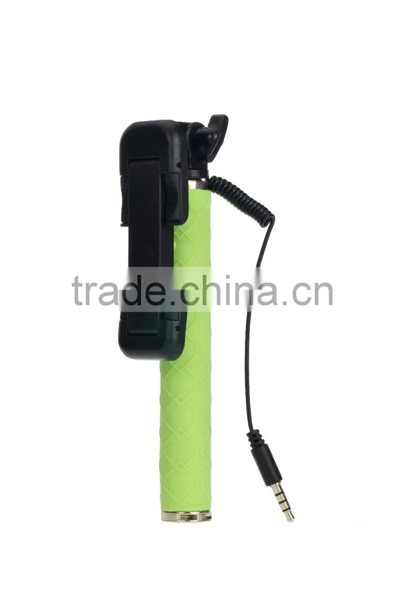 wired selfie stick