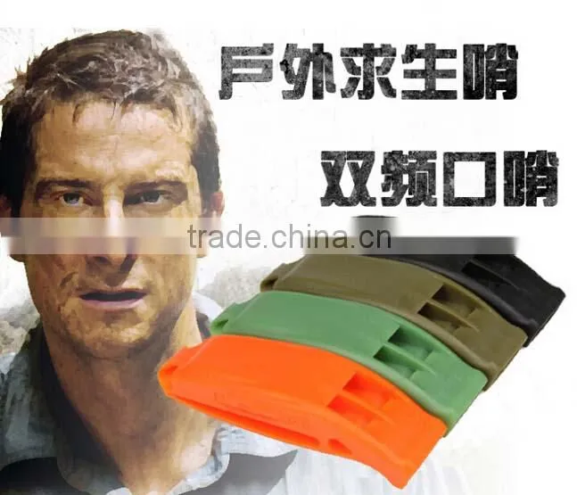 whistle Lifesaving Dual whistle Spot goods emergency whistle rescue