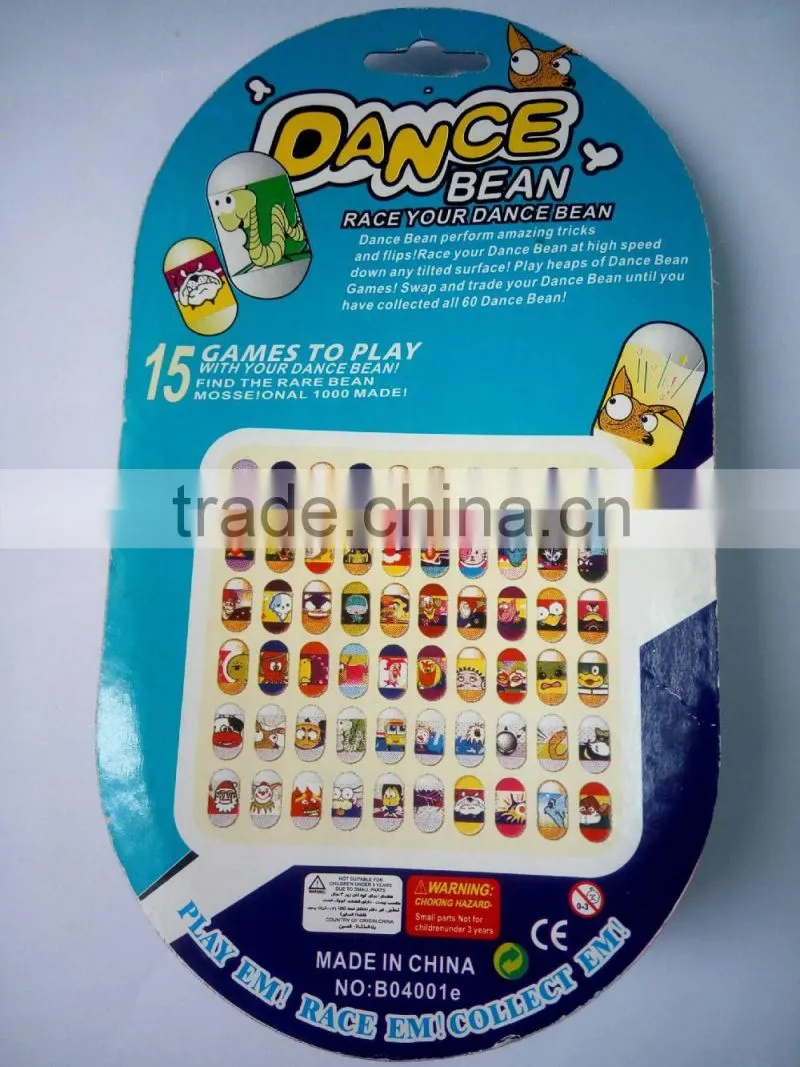 Magic jumping bean dance bean