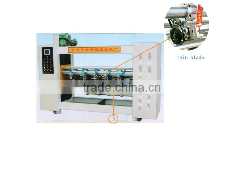 SS-100P thin blade slitting scorer machine, carton machine made in china