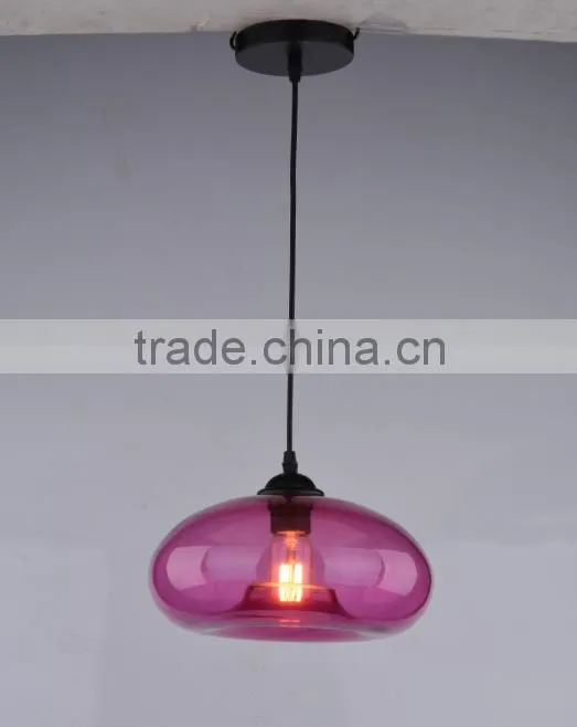 E27 Modern Style Glass Material Ceiling Fixture Lamp Light Pendant Lighting RT3037