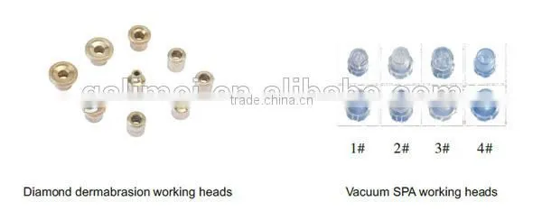 Multifunction beauty machine/microdermabrasion machine crystals