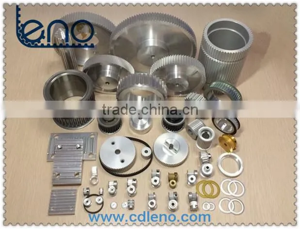 Aluminum MXL025 small timing belts and pulleys
