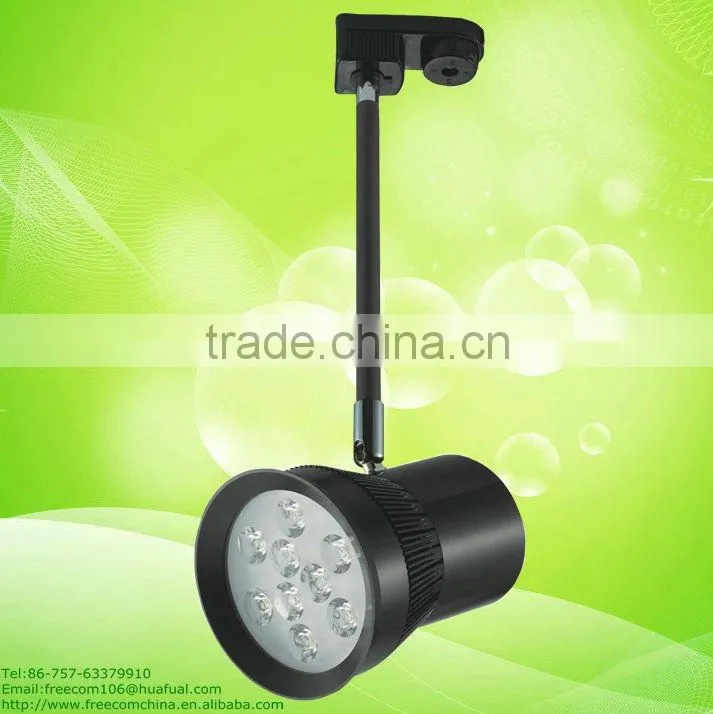 black waterproof spotlight fixture