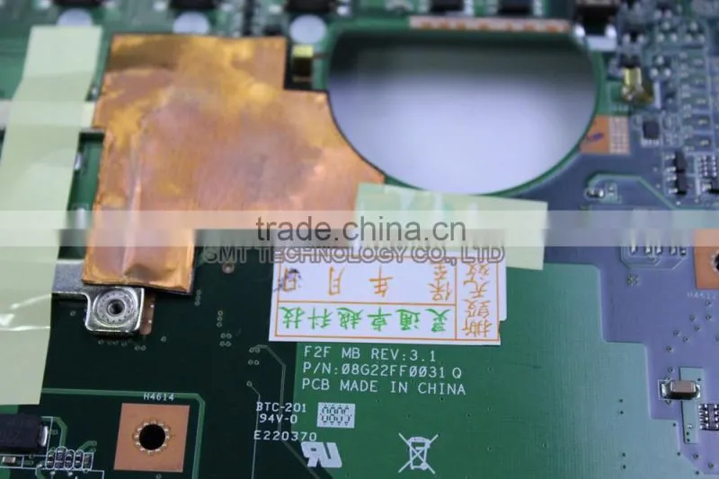 Wholesale new F2F F2HF Z52F laptop motherboard For Asus 100% Tested Free Shipping