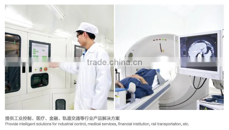 17 inch flatness design interactive display with wide viewing angles