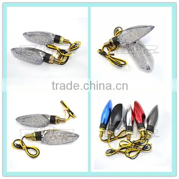 BJ-SL-041S Manufacture mini amber 15 LED bulb motorcycle signal light indicators