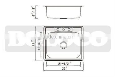 Oval sinks,undermount laundry sink BL-608