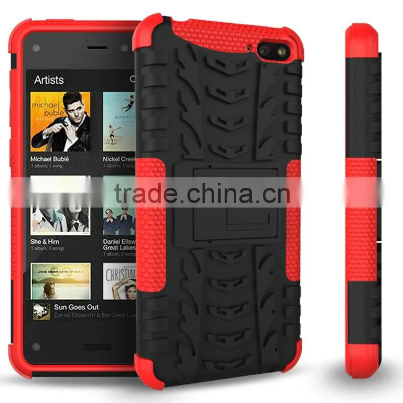 2in1 pc+silicone smart phone case for Amazon Fire Phone