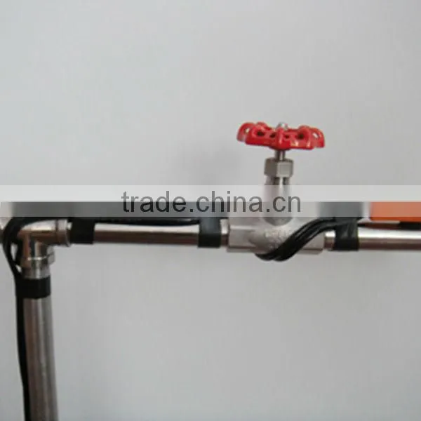Heat resistant self regulating pipe insulation, roof snow melting silicone heating cable