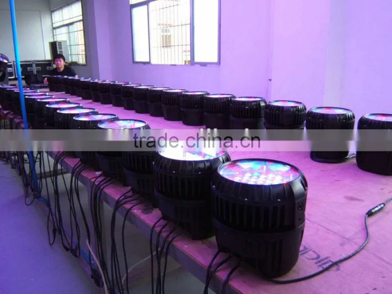 IP65 ZOOM led par 64 3 watts disco light par led