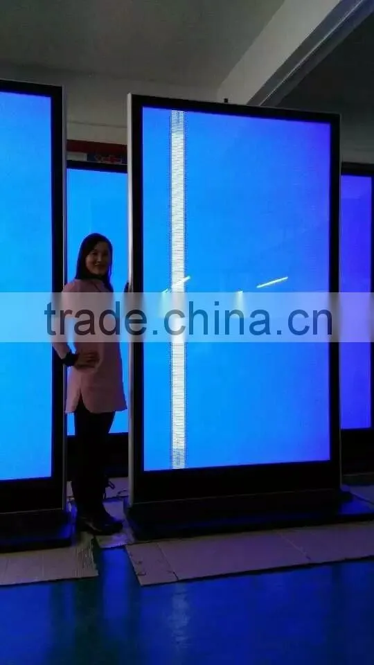 98 inch indoor floor stand digital signage LCD advertising player