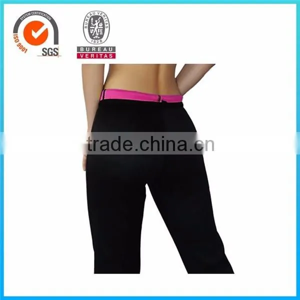 Neoprene slimming long pants fitness capri pants