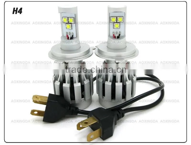 2014 top-selling high quality H4 hi/lo 6000LM all in one led headlamp